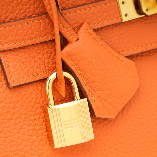 Hermes Orange Retourne Kelly 25 Bag