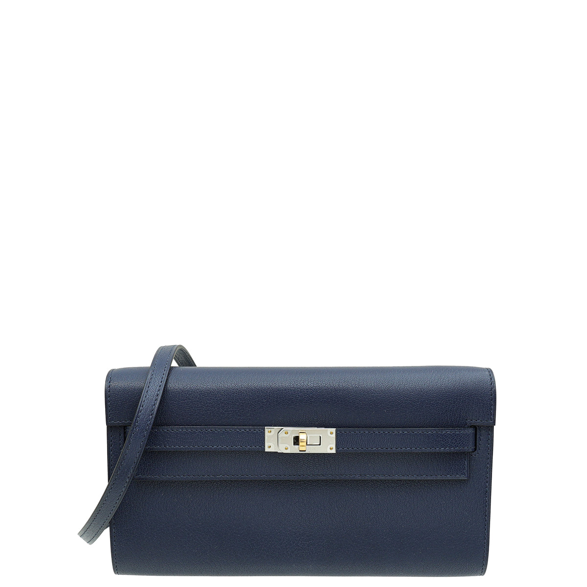 Hermes Bleu Saphire Kelly To Go Chevre Wallet-Hermes-THE CLOSET