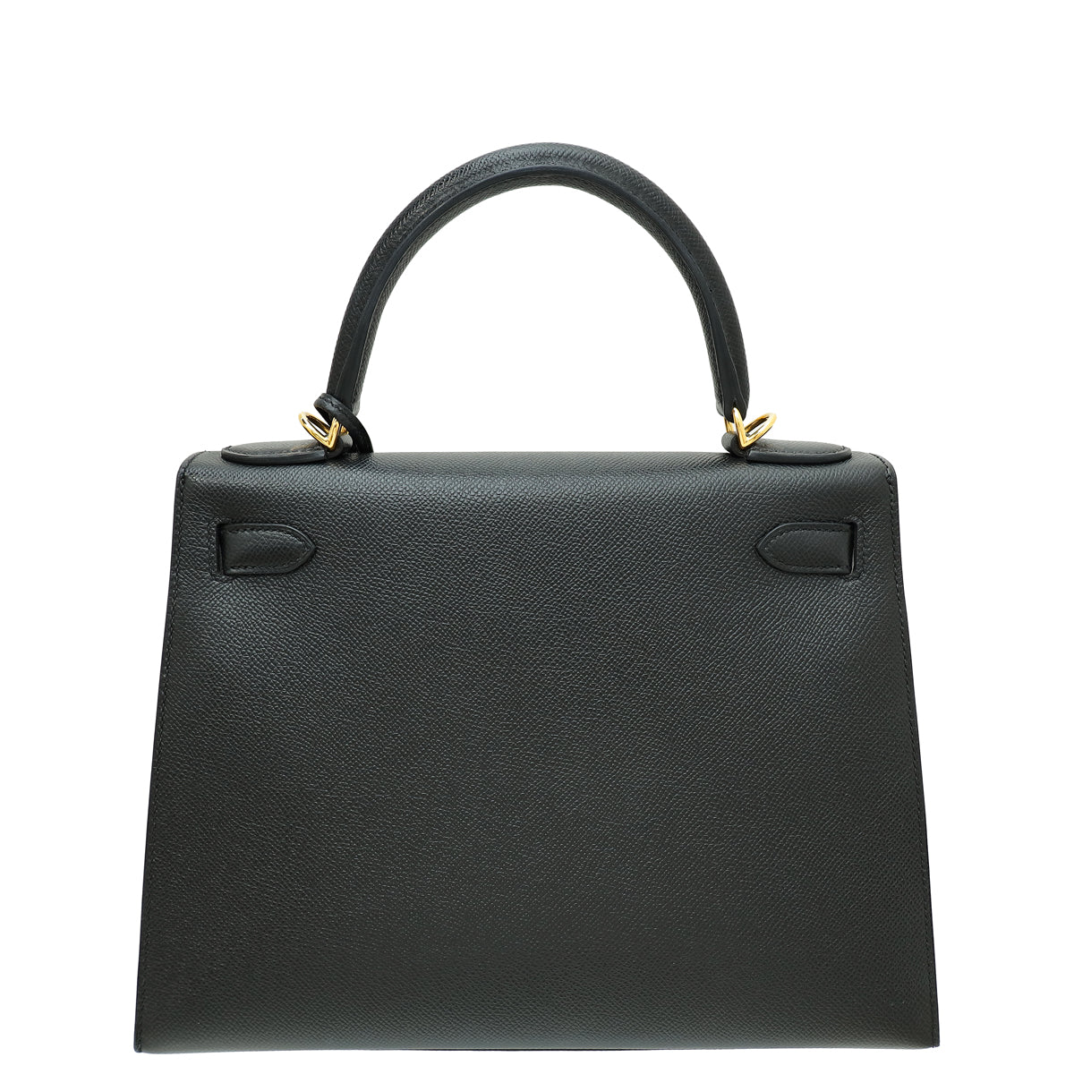Hermes Noir Sellier Kelly 28 Bag-Hermes-THE CLOSET
