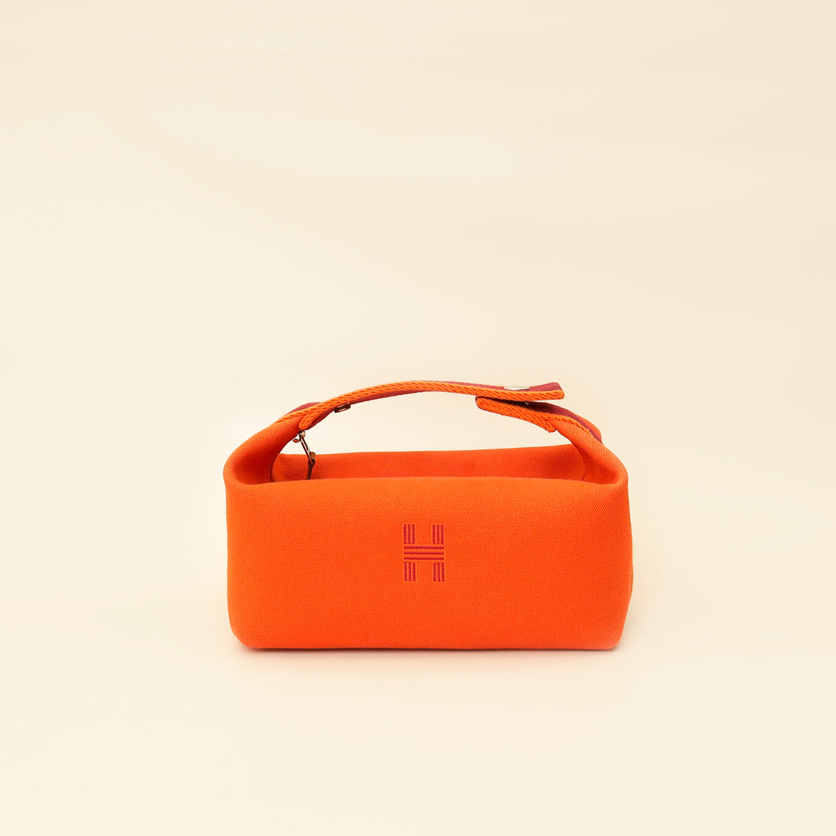 Hermes Orange Feu Bride-A-Brac Small Case-Hermes-THE CLOSET