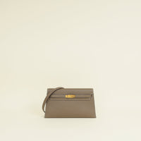 Hermes Etoupe Kelly Elan Bag
