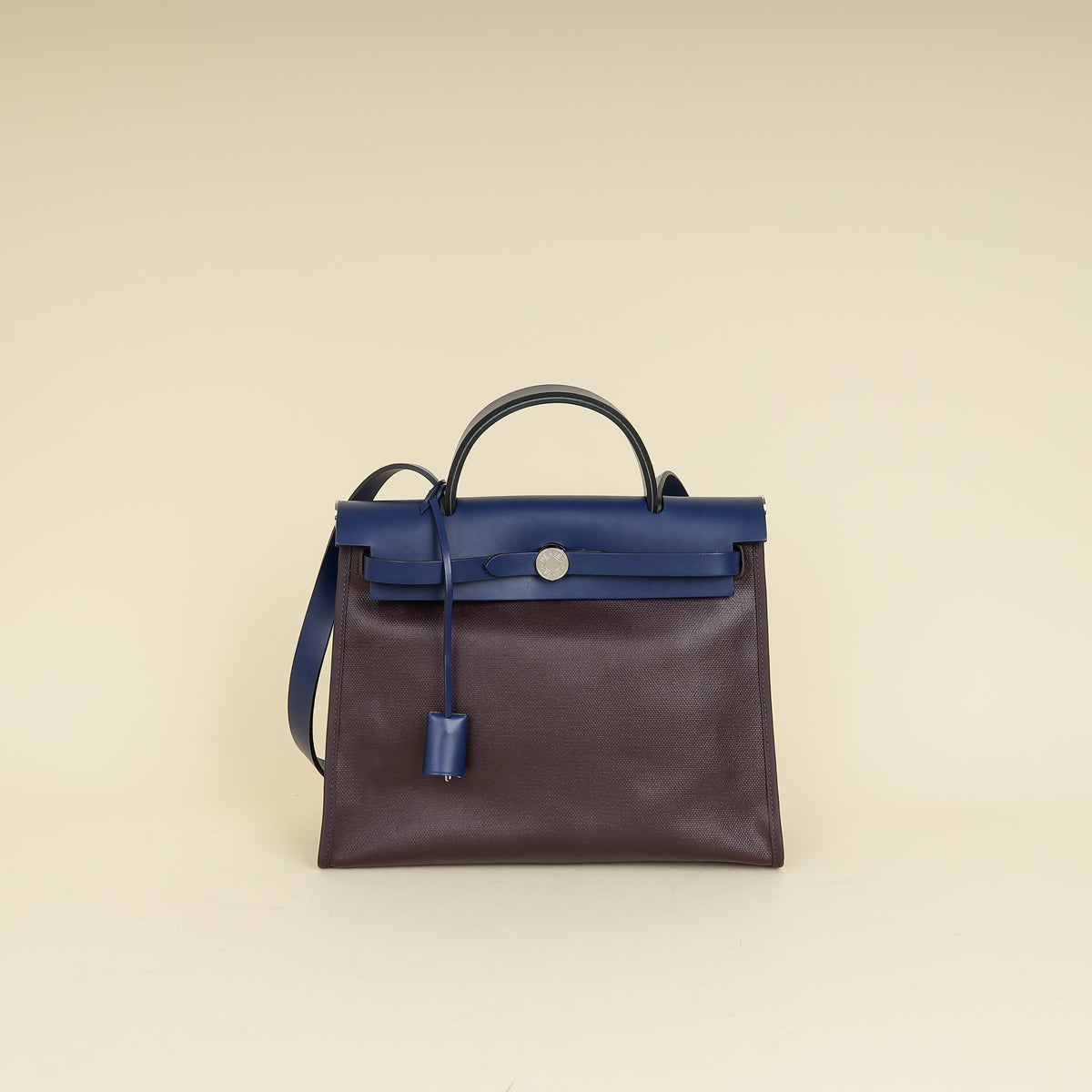 Hermes Multicolor Herbag Zip 31 PM Sellier H Berline Hunter Cowhide Bag-Hermes-THE CLOSET