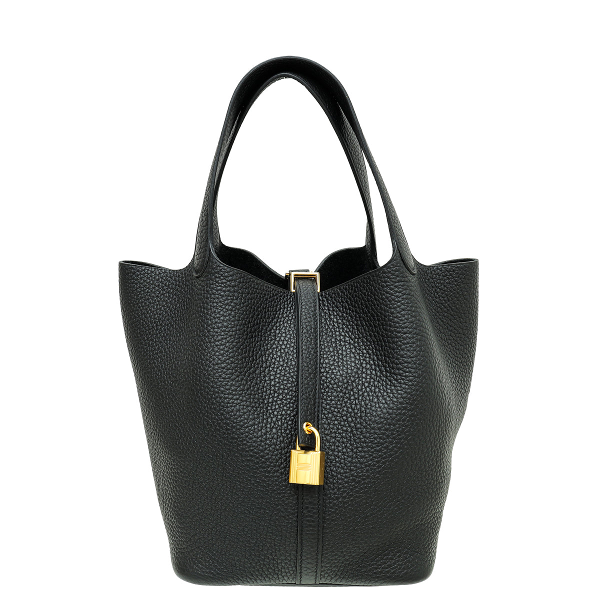 Hermes Noir Picotin Lock 22 Bag-Hermes-THE CLOSET