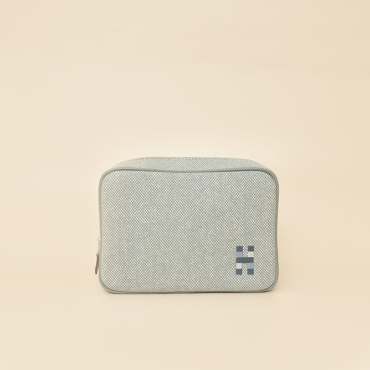 Hermes Gris Chapitre H Cavalier Case, Small Model-Hermes-THE CLOSET