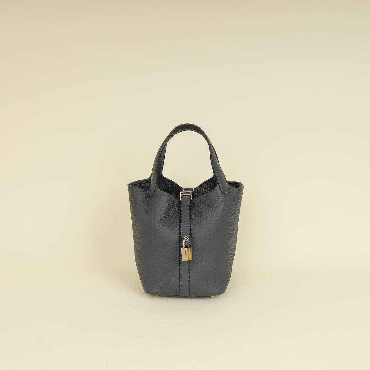 Hermes Gris Misty Picotin Lock 18 Bag-Hermes-THE CLOSET