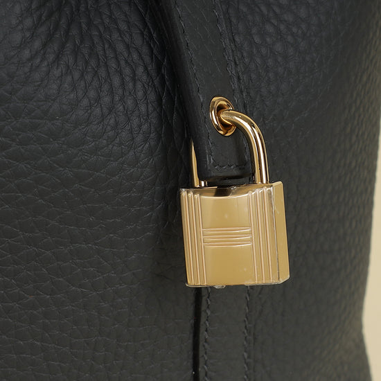 Hermes Gris Misty Picotin Lock 18 Bag-Hermes-THE CLOSET