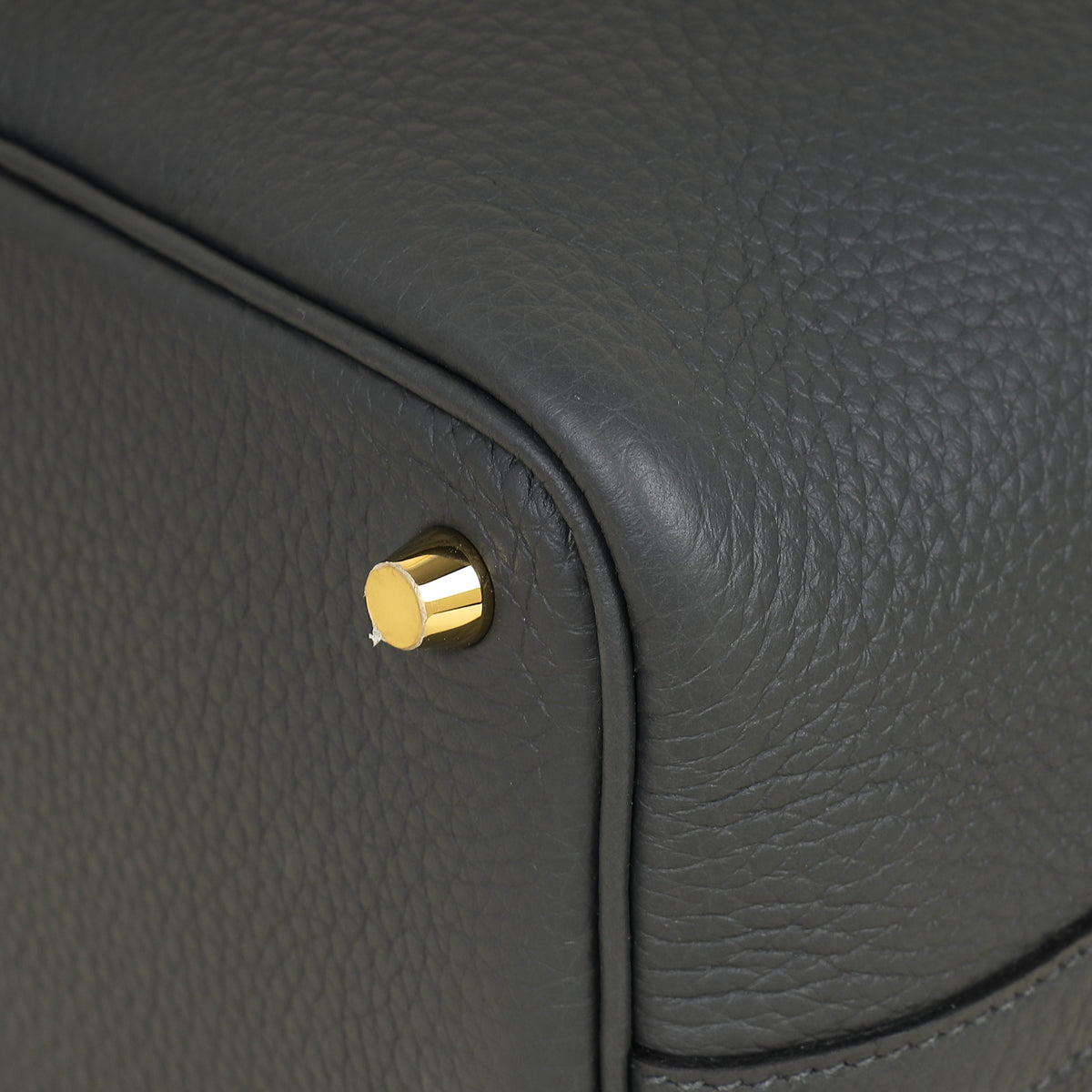 Hermes Gris Misty Picotin Lock 18 Bag-Hermes-THE CLOSET