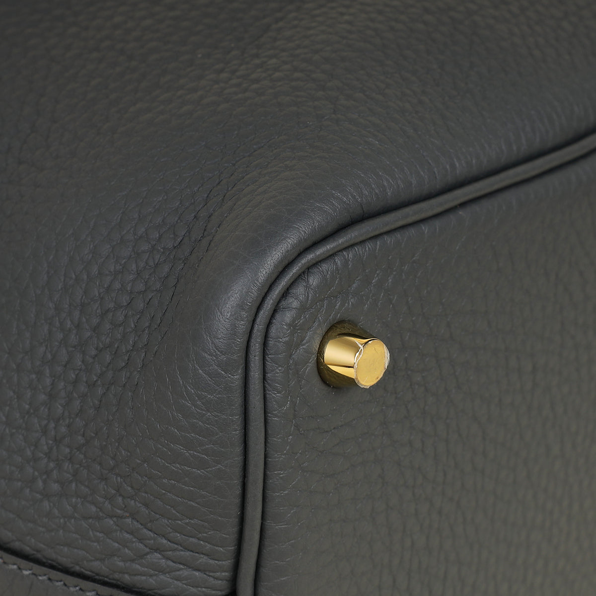 Hermes Gris Misty Picotin Lock 18 Bag-Hermes-THE CLOSET