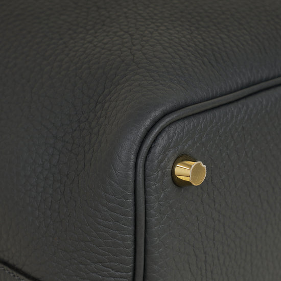 Hermes Gris Misty Picotin Lock 18 Bag-Hermes-THE CLOSET