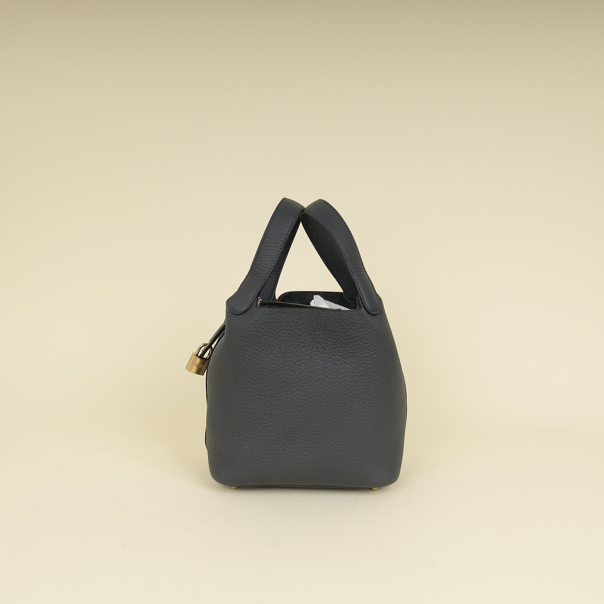 Hermes Gris Misty Picotin Lock 18 Bag-Hermes-THE CLOSET