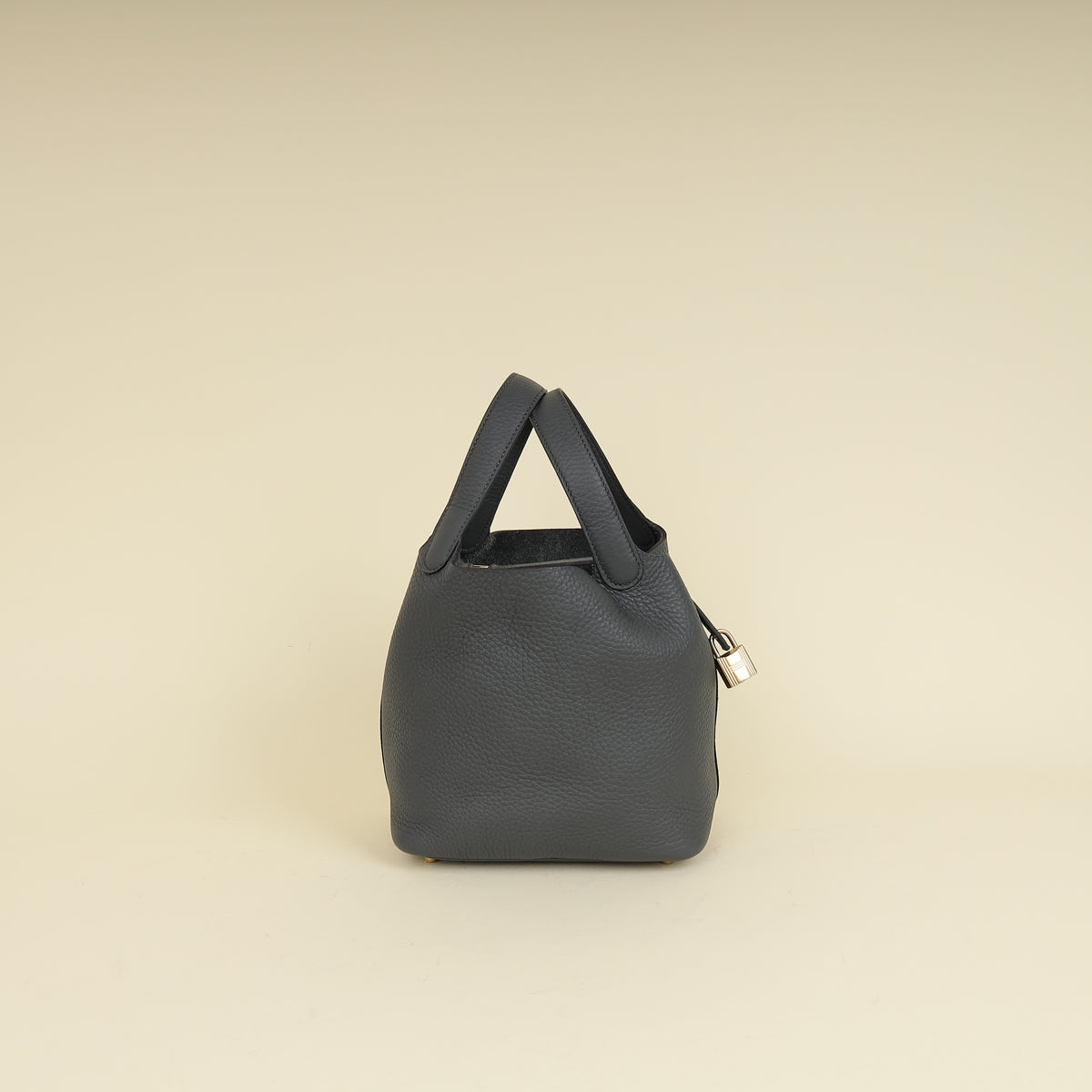 Hermes Gris Misty Picotin Lock 18 Bag-Hermes-THE CLOSET
