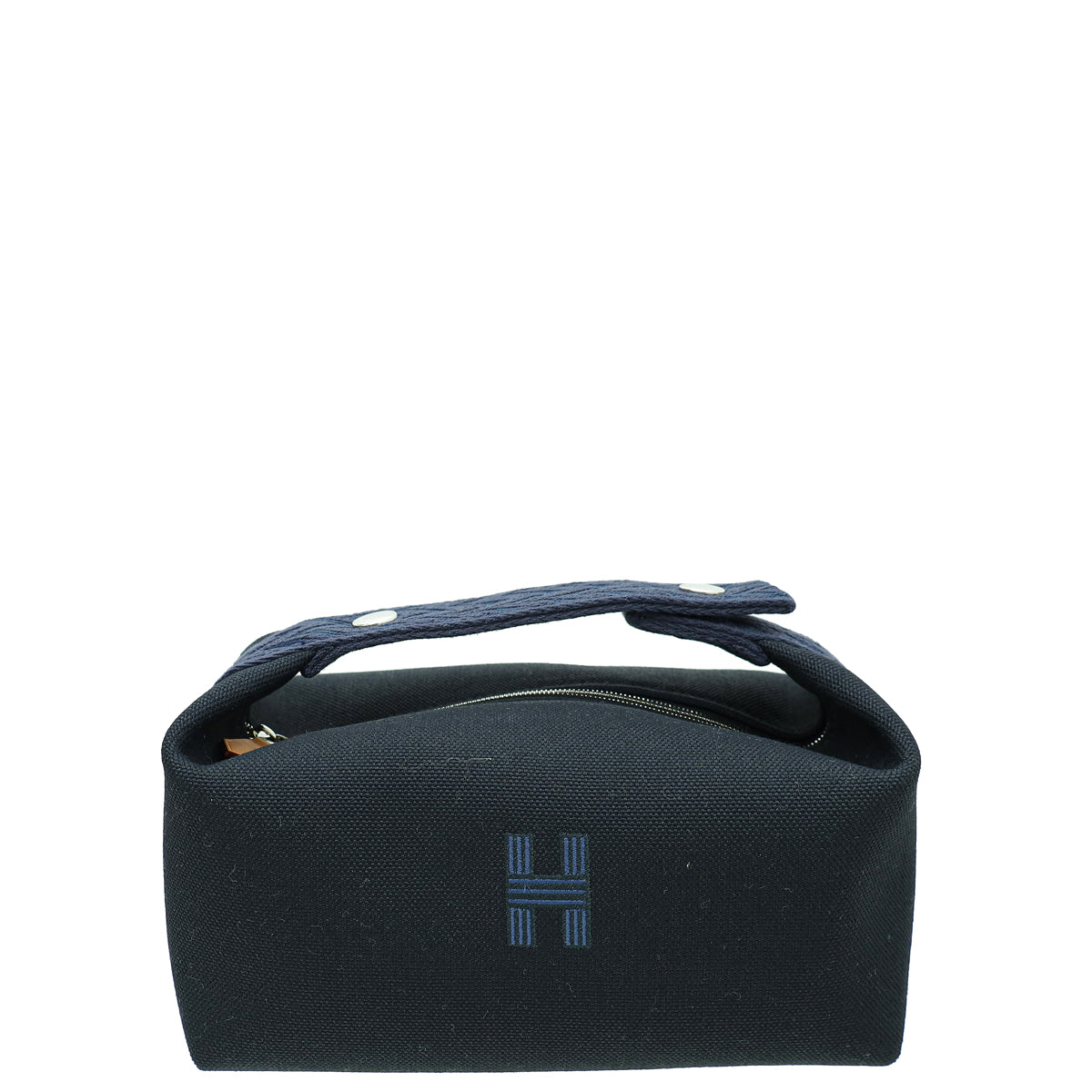 Hermes Noire Militaire Bride-a-Brac Case Small Pouch-Hermes-THE CLOSET