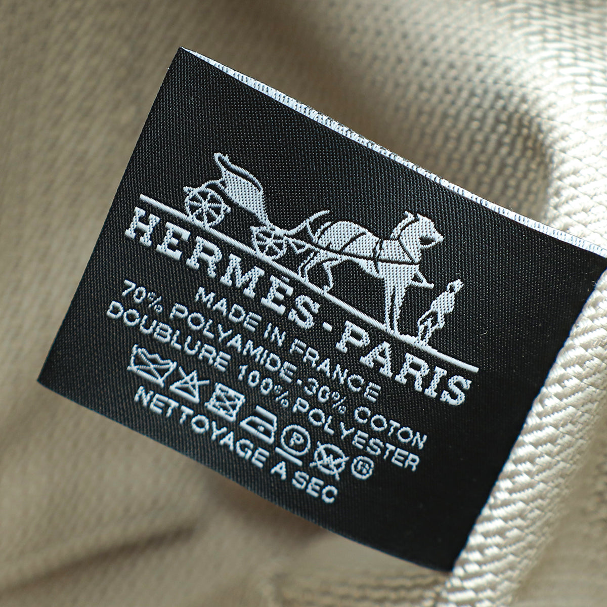 Hermes Noire Militaire Bride-a-Brac Case Small Pouch