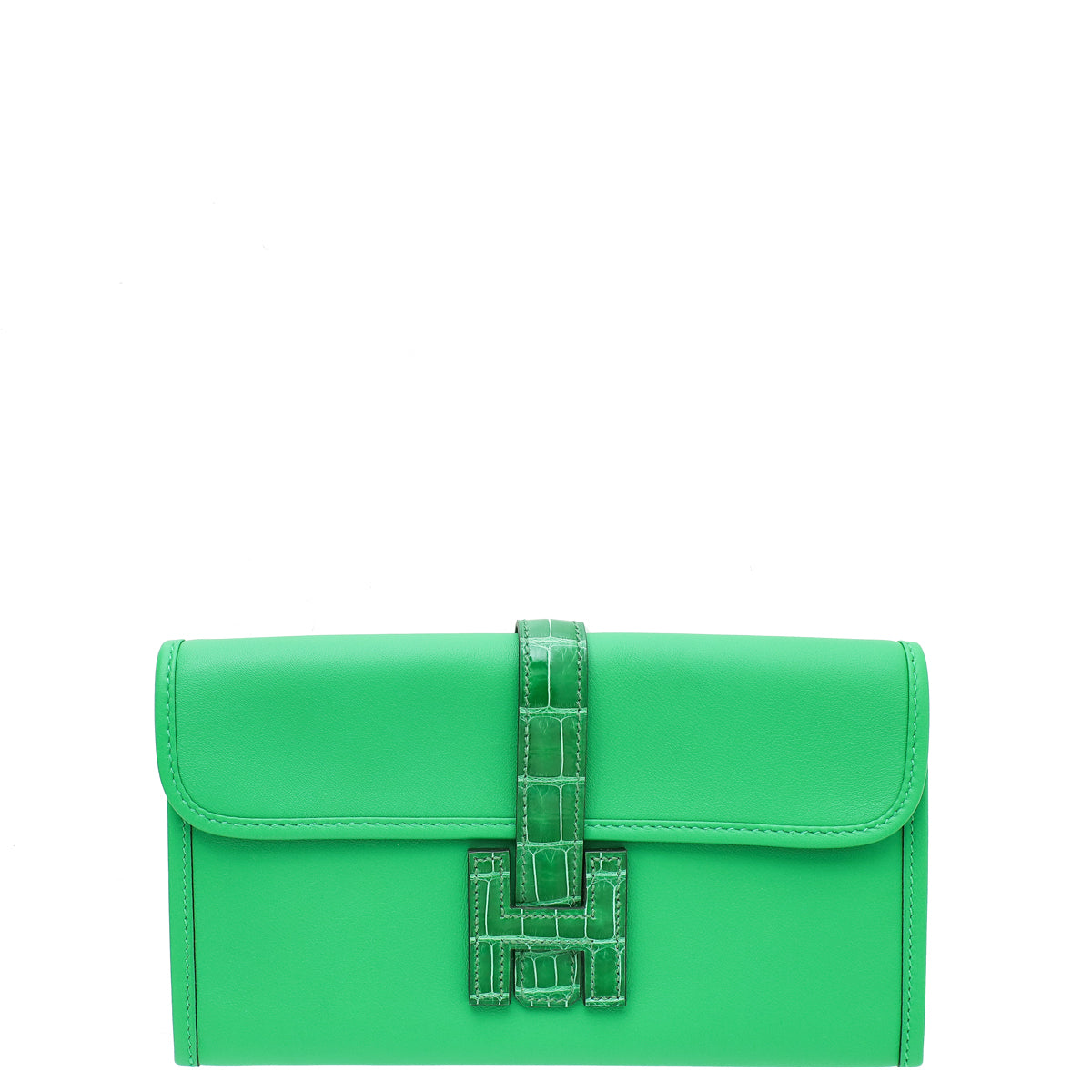 Hermes Bamboo Jige Duo Touch Wallet