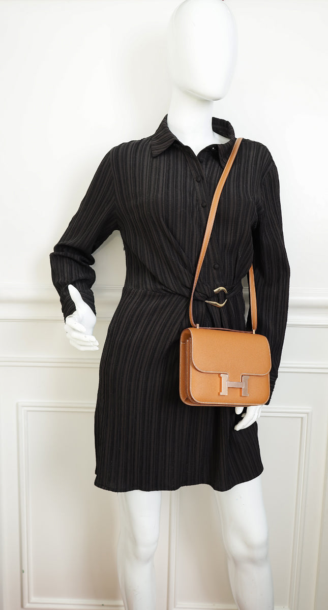 Hermes Gold Constance III 18 Mini Bag