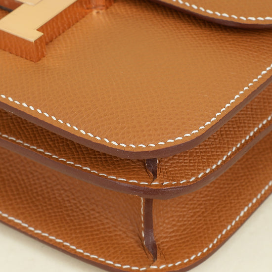 Hermes Gold Constance III 18 Mini Bag