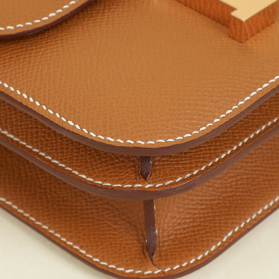 Hermes Gold Constance III 18 Mini Bag