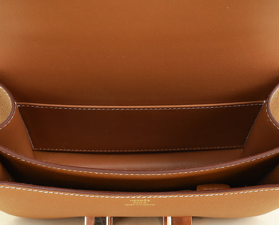 Hermes Gold Constance III 18 Mini Bag