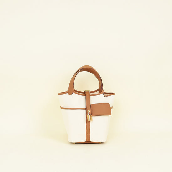 Hermes Bicolor Picotin Lock 18 Pocket Bag