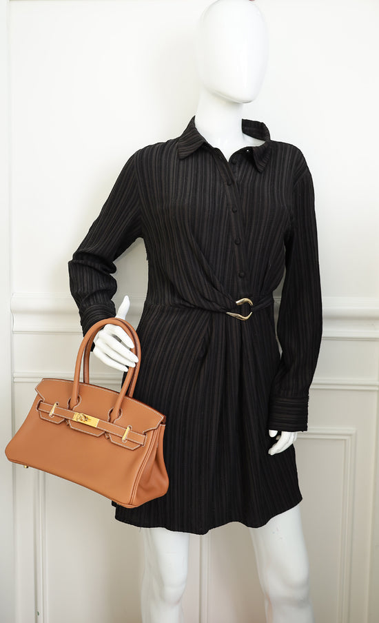 Hermes Gold Birkin Shoulder Light 29