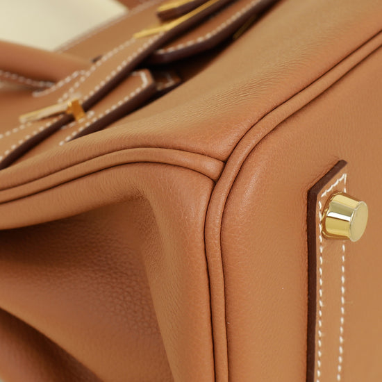Hermes Gold Birkin Shoulder Light 29