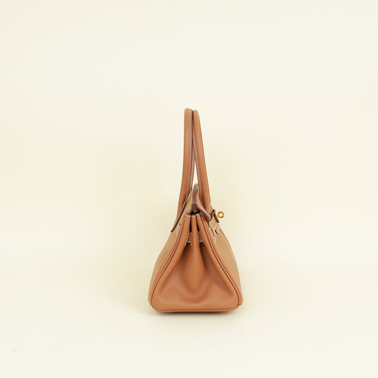 Hermes Gold Birkin Shoulder Light 29