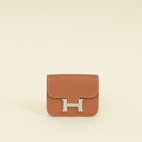 Hermes Gold Constance Slim Wallet