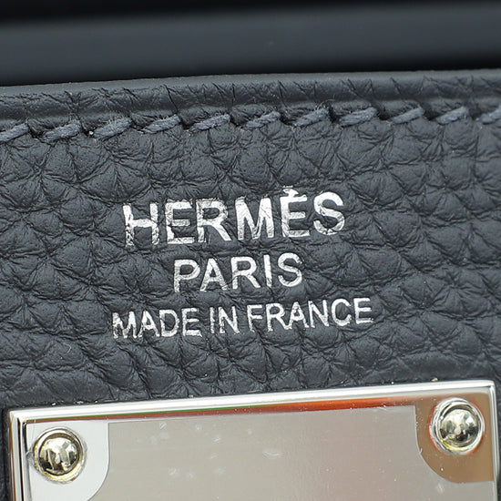 Hermes Gris Etain Hac A Dos PM Bag