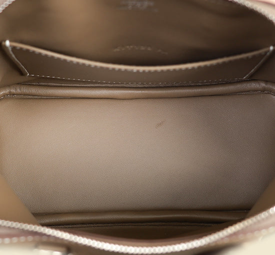 Hermes Etoupe Bolide 1923 Mini Evercolor Bag-Hermes-THE CLOSET