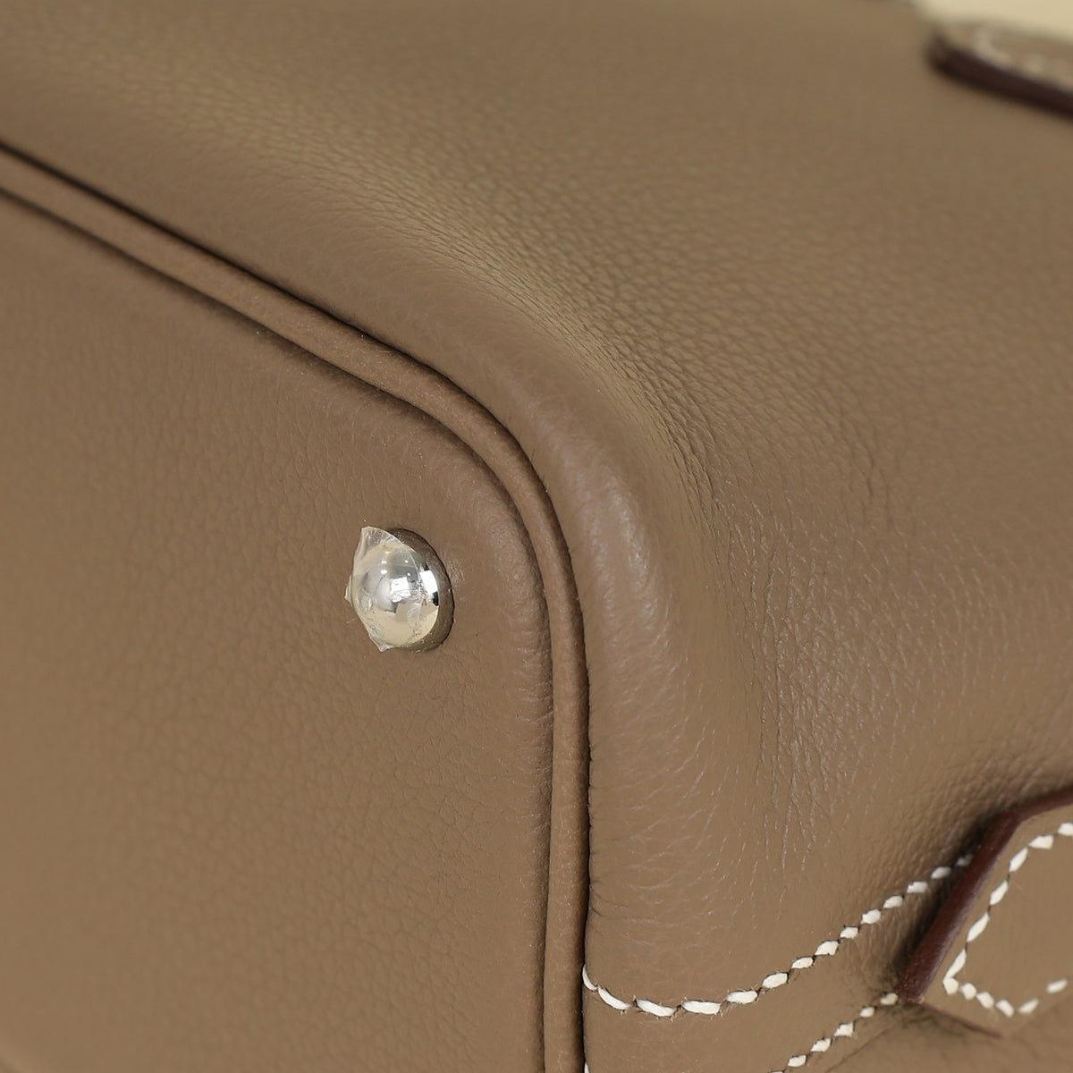 Hermes Etoupe Bolide 1923 Mini Evercolor Bag-Hermes-THE CLOSET