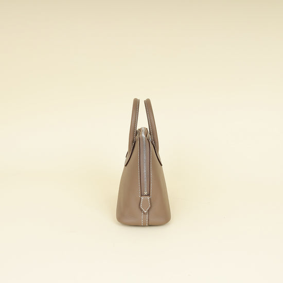 Hermes Etoupe Bolide 1923 Mini Evercolor Bag-Hermes-THE CLOSET