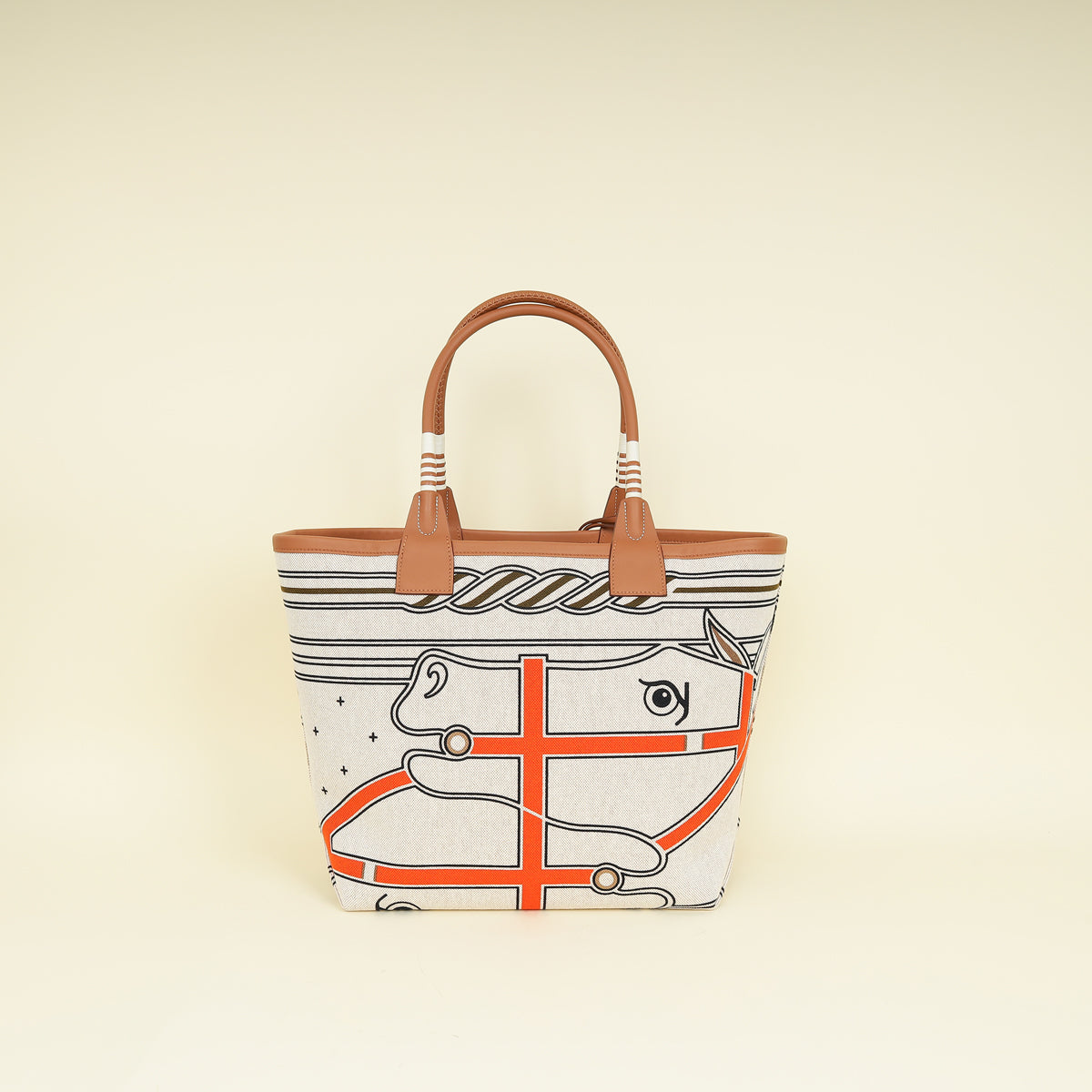 Hermes Multicolor Quadrige Au Fil Motif Steeple 28 Bag