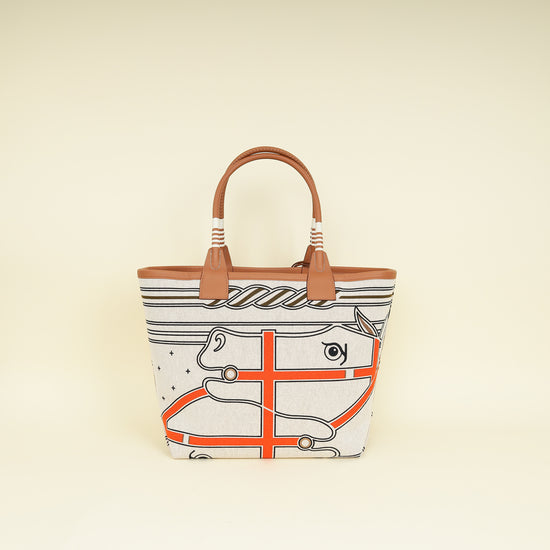 Hermes Multicolor Quadrige Au Fil Motif Steeple 28 Bag