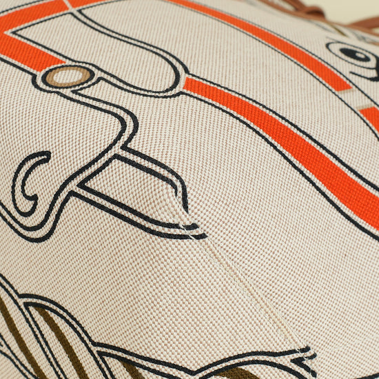 Hermes Multicolor Quadrige Au Fil Motif Steeple 28 Bag