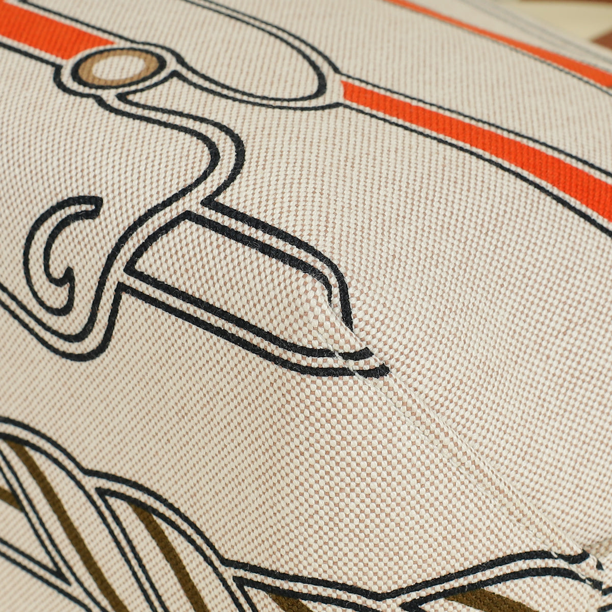 Hermes Multicolor Quadrige Au Fil Motif Steeple 28 Bag