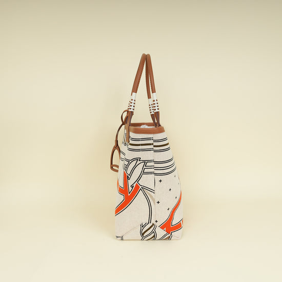 Hermes Multicolor Quadrige Au Fil Motif Steeple 28 Bag