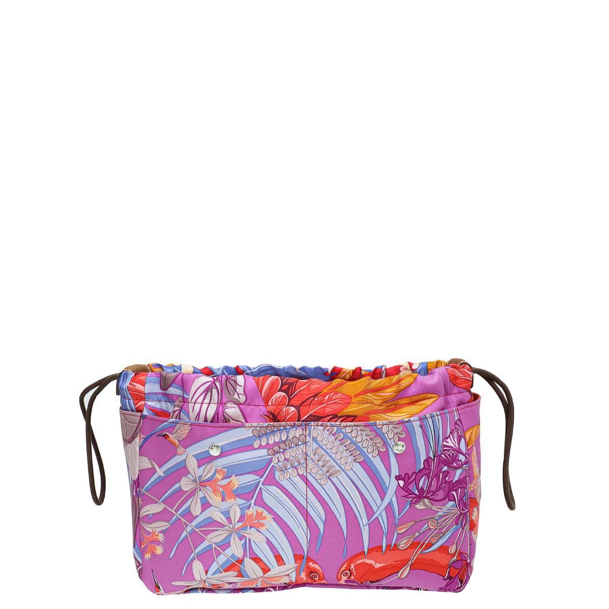 Hermes Bicolor Fourbi 25 "Flamingo Party" Print Pouch-Hermes-THE CLOSET