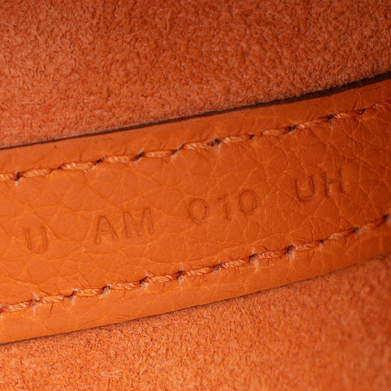 Hermes Orange Picotin Lock 22 Bag