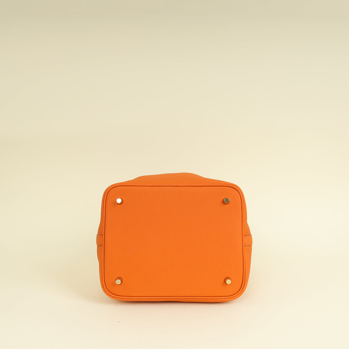 Hermes Orange Picotin Lock 22 Bag