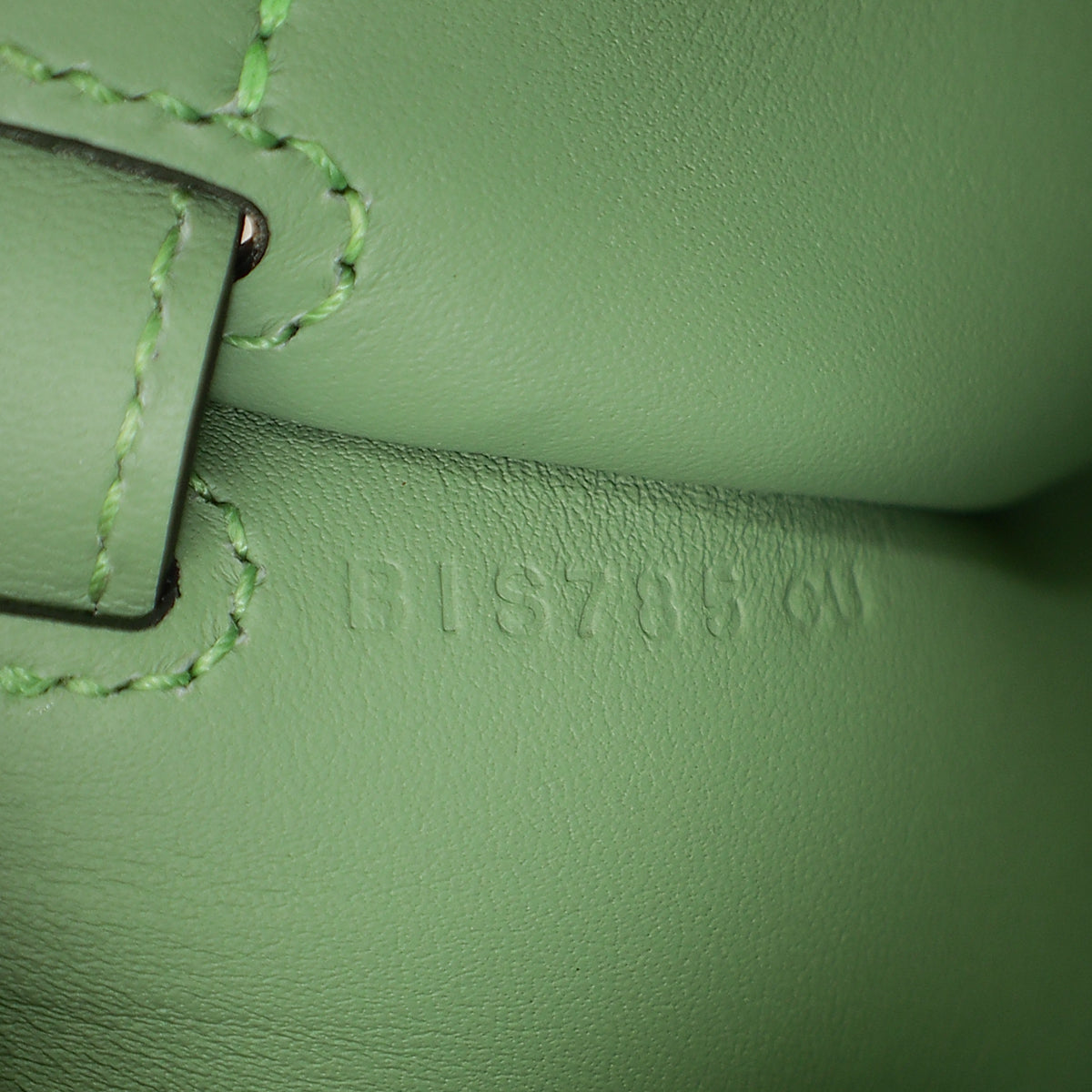Hermes Vert Criquet Jypsiere Mini Bag