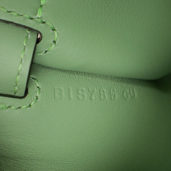Hermes Vert Criquet Jypsiere Mini Bag