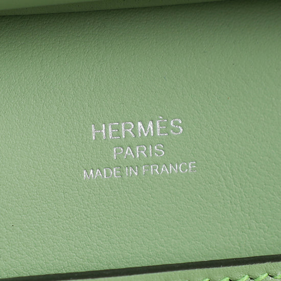 Hermes Vert Criquet Jypsiere Mini Bag