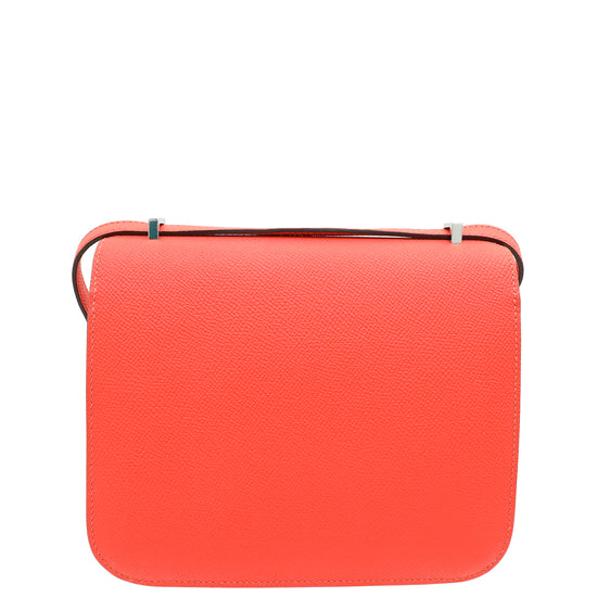 Hermes Orange Field Constance III Re-Edition Mini Bag