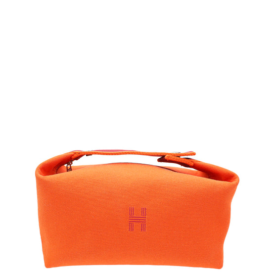 Hermes Orange Bride-A-Brac Large Case