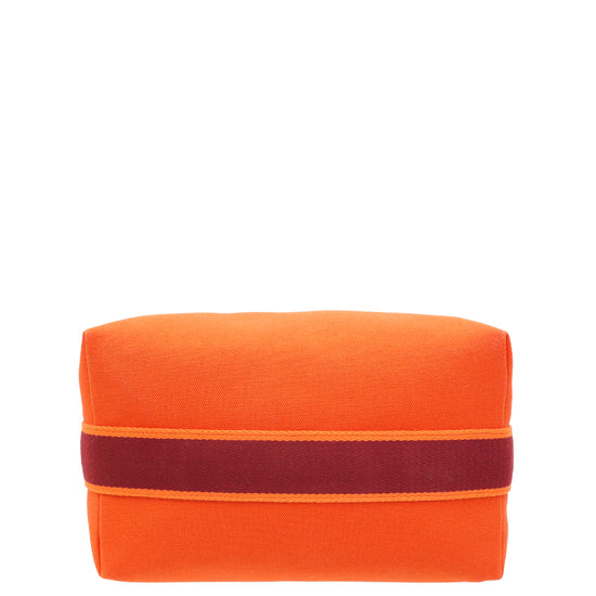 Hermes Orange Bride-A-Brac Large Case