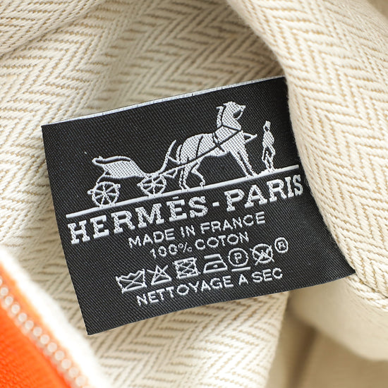 Hermes Orange Bride-A-Brac Large Case