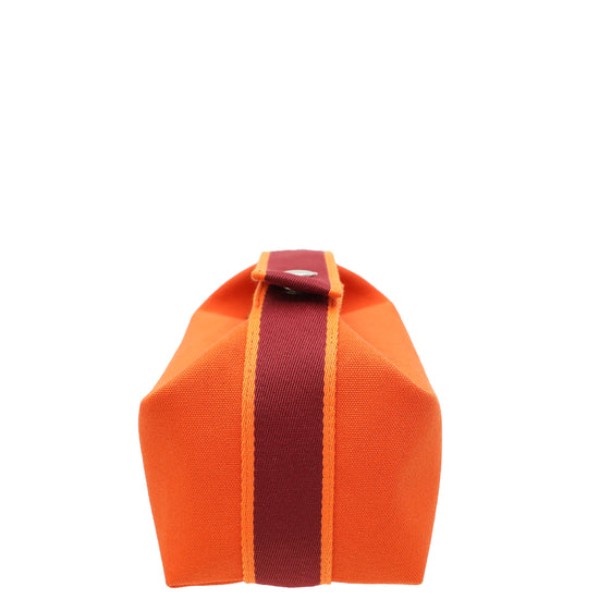 Hermes Orange Feu Bride-A Brac Small Model Case