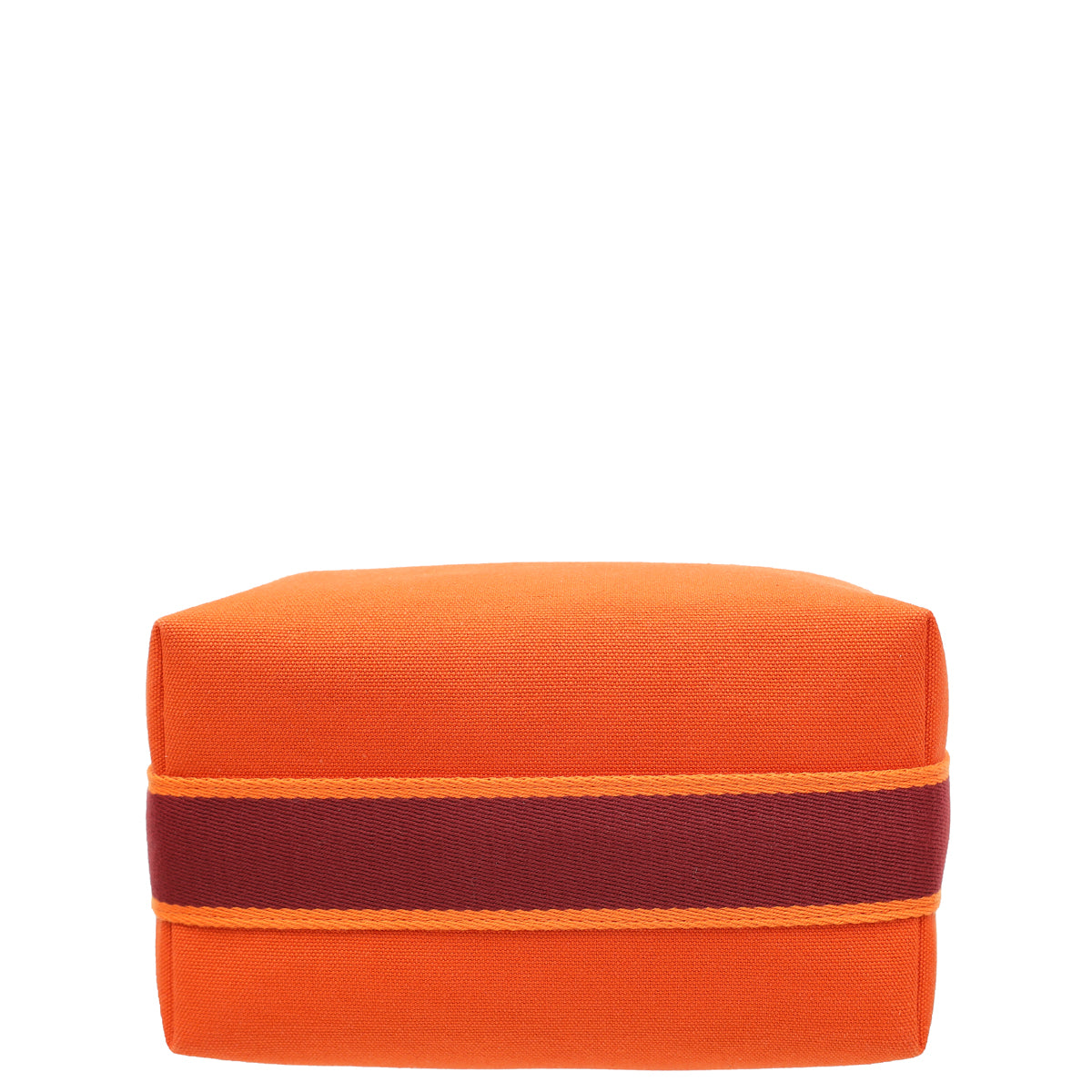 Hermes Orange Feu Bride-A Brac Small Model Case