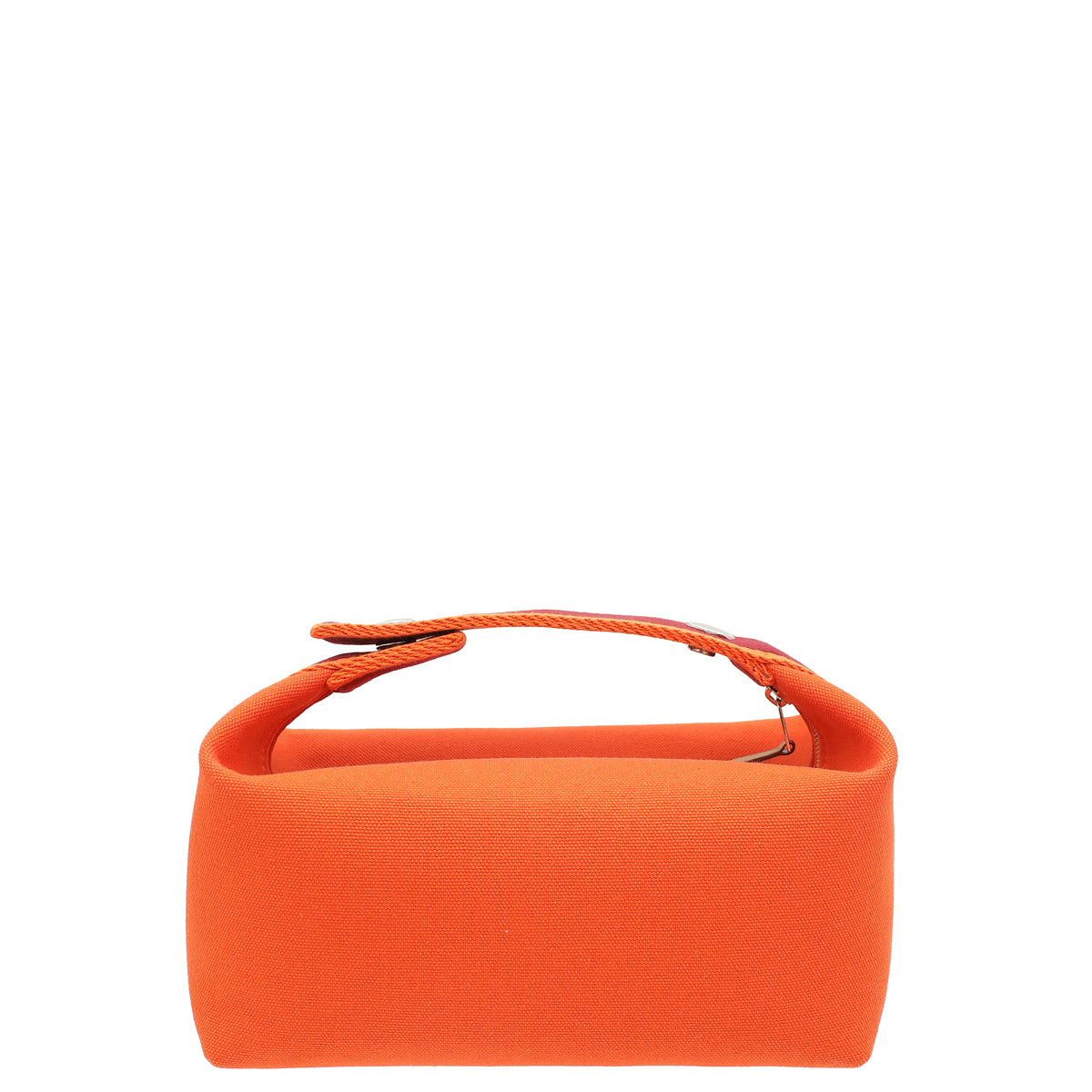 Hermes Orange Feu Bride-a-Brac Case, Small Model