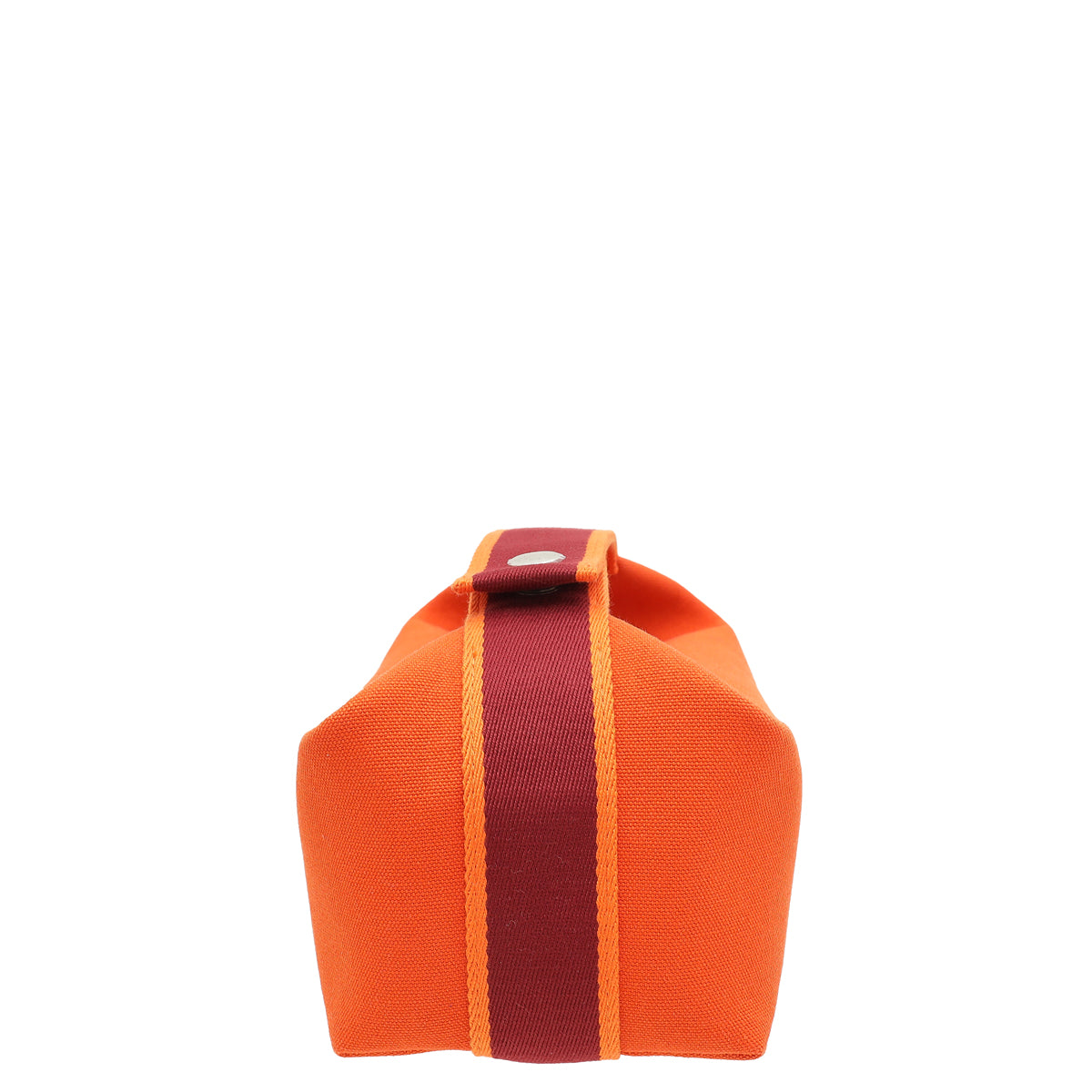 Hermes Orange Feu Bride-a-Brac Case, Small Model